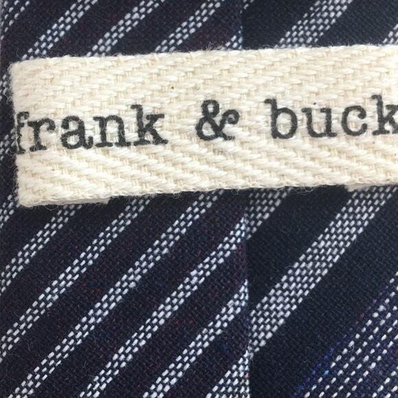 FRANK & BUCK WOVEN COTTON YOUTH NECKTIE - Picture 4 of 14
